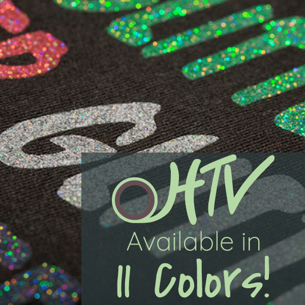 How To Layer Stacked Fonts with Multiple HTV  PUFF, GLITTER & HOLOGRAPHIC  Vinyl 
