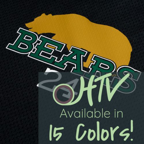 The store image for ThermoSport™- it shows a a jersey with the words "Bear 24" with a bear and advertises there are 15 colors of ThermoSport™ HTV