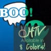 The store image for LuminousFlex™ - it shows a ghost before and after being in the dark and advertises there are 8 colors of LuminousFlex™
