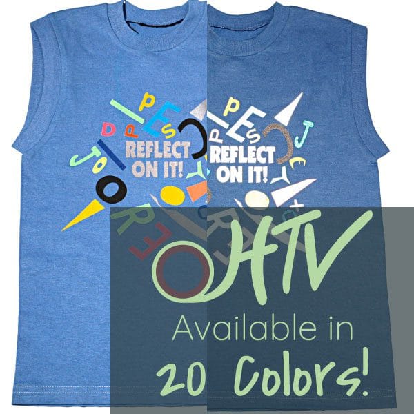 Heat Transfer Vinyl — Reflective