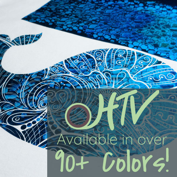 Clear Ultra Metallic Heat Transfer Vinyl (HTV)