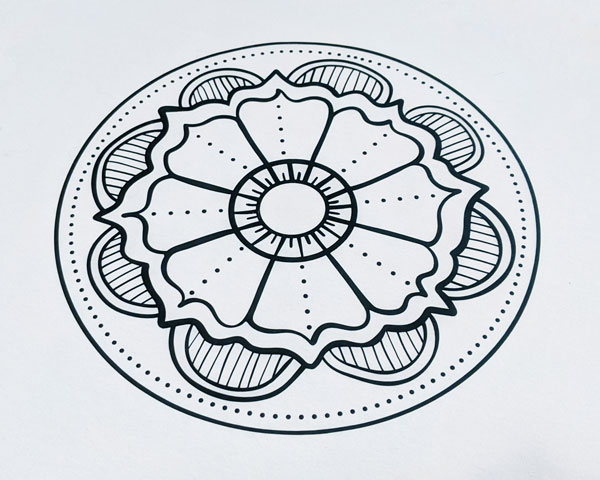 Flower Mandala Cut File