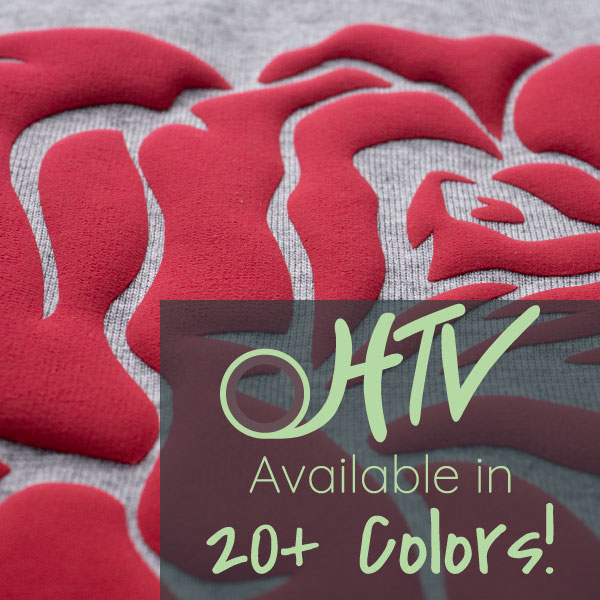 Premium DecoFlock Red HTV 12in x 15in Sheets SALE While Supplies Last –