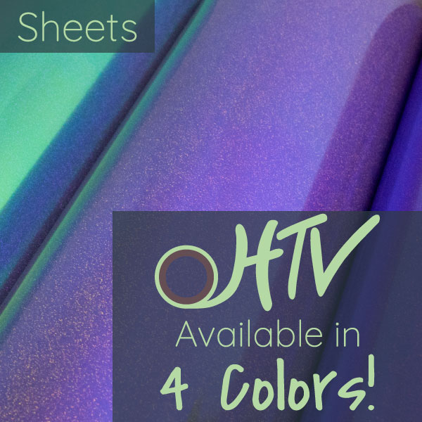 DecoFilm® Glitter Chameleon Sheets