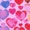 F06 - Multi Colored Hearts